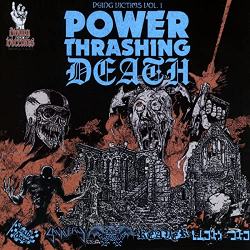 CD cover: dark, gothic illustration of skulls and ruined buildings.