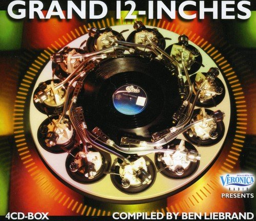 CD cover showing a vinyl record surrounded by multiple turntable tonearms in a circle.