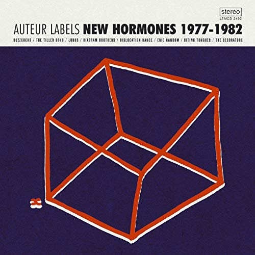 CD cover: blue background with red geometric lines and text.