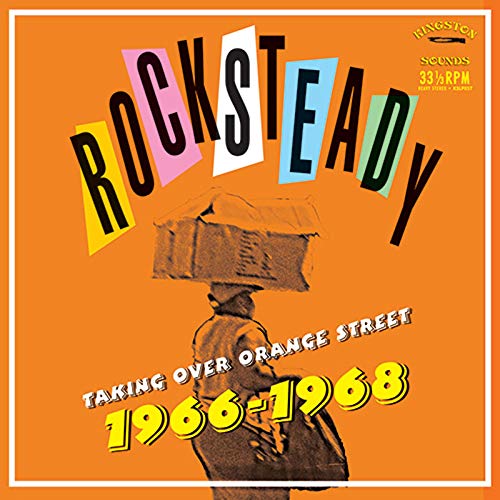 Record cover: "Rocksteady Taking Over Orange Street" with a man’s back.