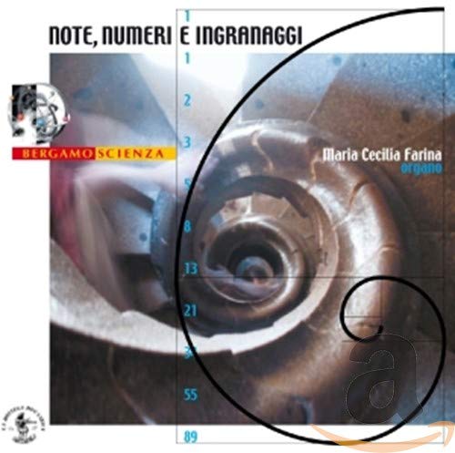 CD cover: spiral shell image with text "Note, Numeri E Ingranaggi".