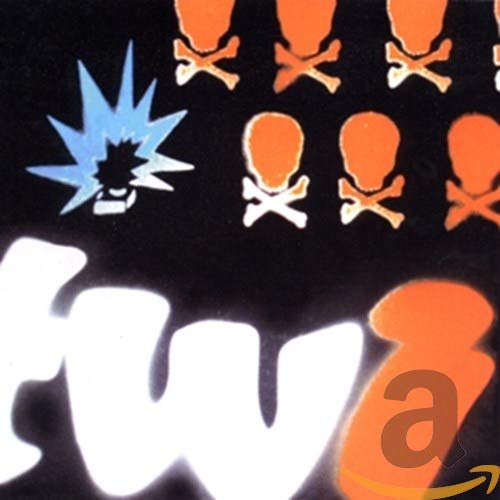 CD cover with skull and crossbones, explosion, and bold lettering.