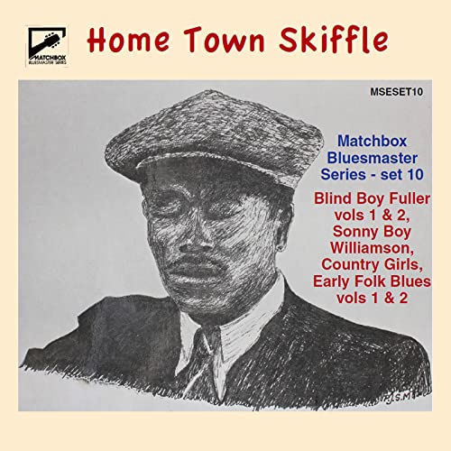 CD cover: sketch of a man in a flat cap, “Home Town Skiffle” text.