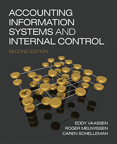 Textbook cover: "Accounting Information Systems and Internal Control, 2nd Edition".