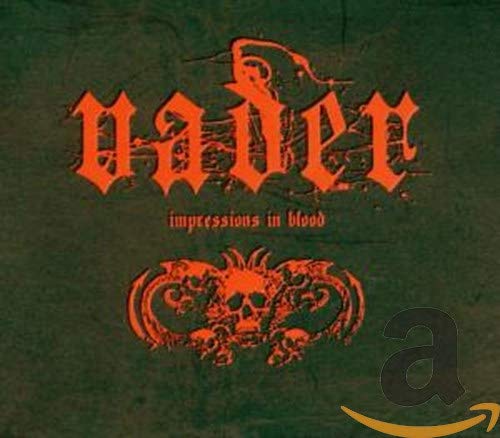 CD cover for Vader’s “Impressions In Blood” with skull imagery.