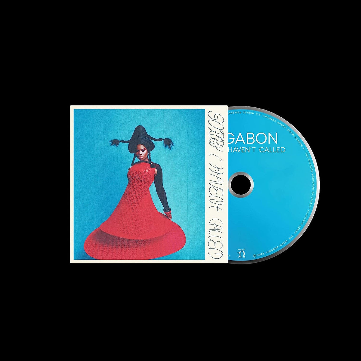 CD case for Vagabon’s “Sorry I Haven’t Called” featuring a portrait.