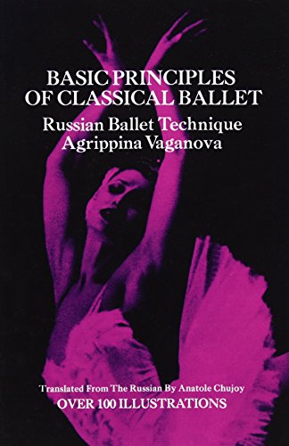 Book cover featuring a magenta-toned silhouette of a ballerina against a black background.