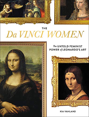 Book cover featuring Renaissance portraits of women, including the Mona Lisa.