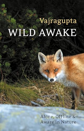 Book cover featuring a fox in a forest, titled "Wild Awake".