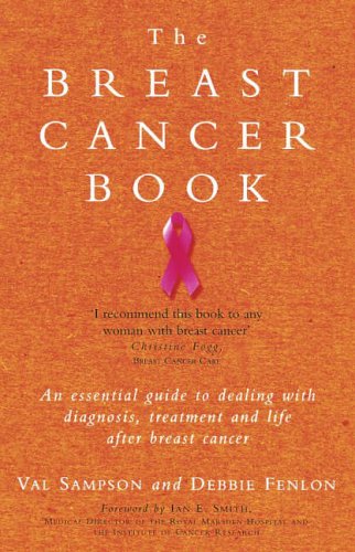 Book cover: "The Breast Cancer Book" with a pink ribbon image.