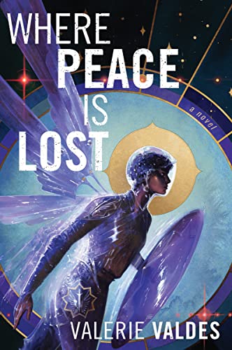Book cover: winged figure in purple, with celestial and geometric designs.