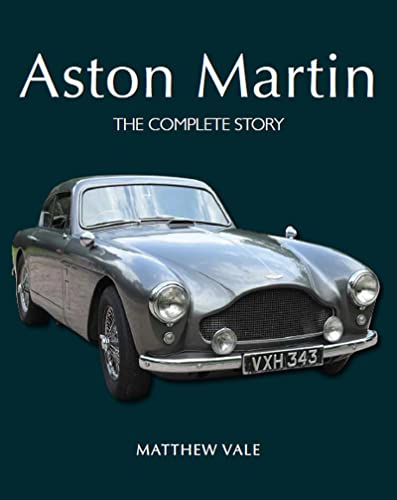 Book cover featuring a silver vintage Aston Martin car.