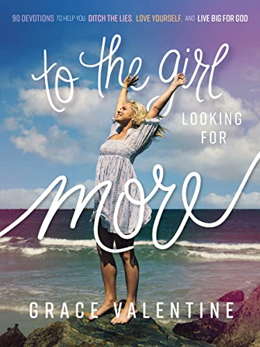 Book cover with a woman raising her arms on a rocky beach.