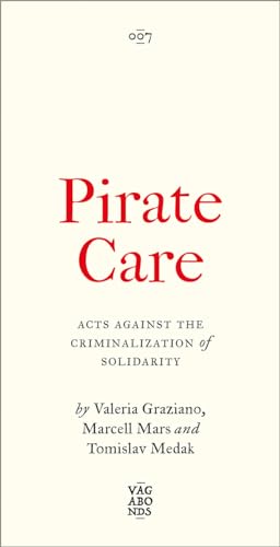 Book cover: "Pirate Care" in red text on a cream background.