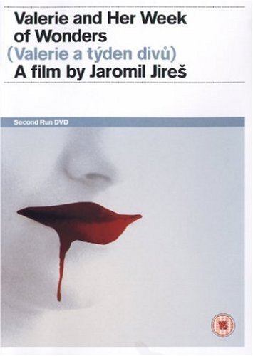 DVD cover for Valerie and Her Week of Wonders featuring a close-up of lips.