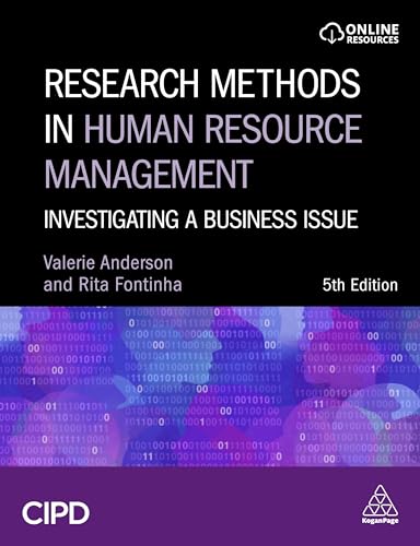 Book cover: "Research Methods in Human Resource Management," 5th edition.