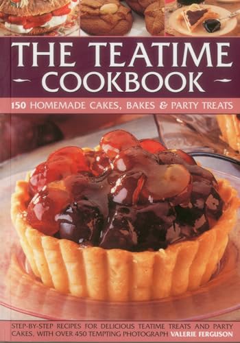 Cookbook cover featuring a glazed fruit tart and baked goods imagery.