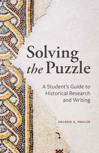 Book cover: "Solving the Puzzle," a guide to historical research.