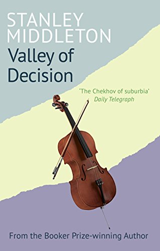 Book cover with title "Valley of Decision" and image of a violin.