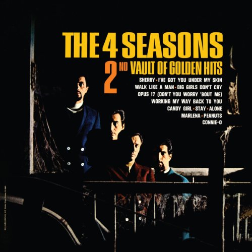 CD cover for The Four Seasons’ “2nd Vault of Golden Hits” album.