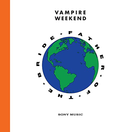 Vampire Weekend's 'Father Of The Bride' album cover featuring a globe.