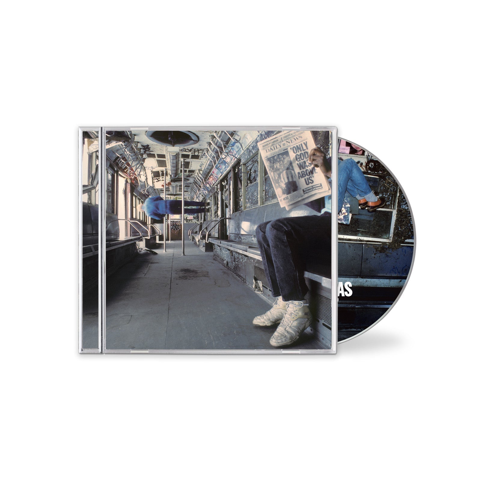 Vampire Weekend album cover featuring a person reading on a subway.