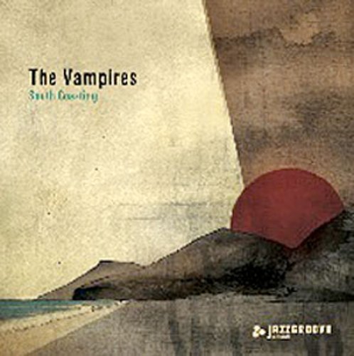 CD cover for "The Vampires - South Coasting" with a coastal landscape.