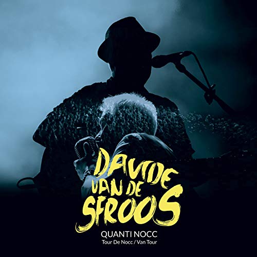 Vinyl album cover featuring a silhouetted musician with text overlay.