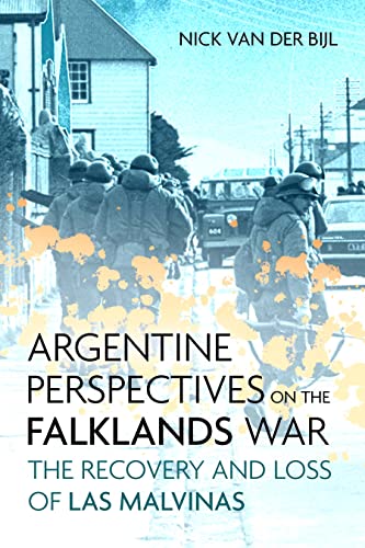 Book cover depicting Argentine soldiers with title “Argentine Perspectives on the Falklands War.”