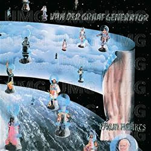 Album cover art featuring small figures on a curved, celestial landscape against starry space.