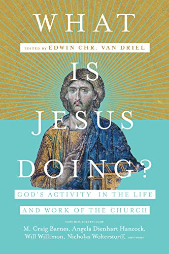 Book cover featuring a mosaic image of Jesus with bold white text.