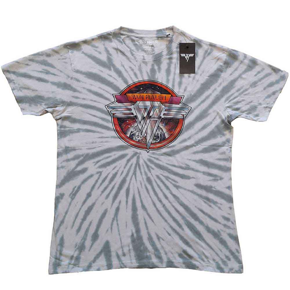 Van Halen dip-dye t-shirt, XX-Large, with chrome logo graphic.