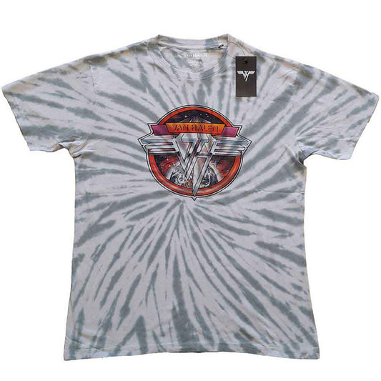 Van Halen dip-dye t-shirt, XX-Large, with chrome logo graphic.