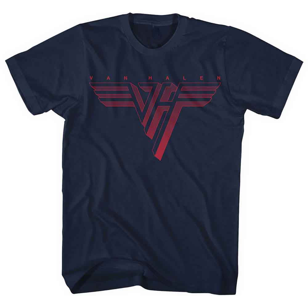Red Van Halen logo t-shirt, unisex style, extra extra large size.