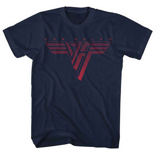 Red Van Halen logo t-shirt, unisex style, extra extra large size.