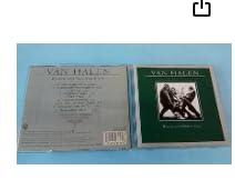 Van Halen “Women & Children First” CD with case and booklet.
