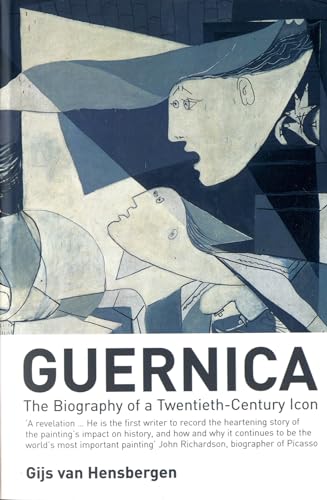 Book cover featuring a section of Picasso’s “Guernica” painting and title text.