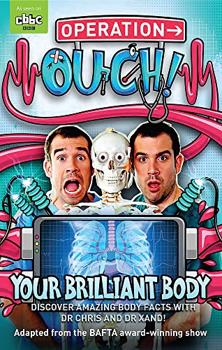 Book cover featuring doctors, a skeleton, and human anatomy illustrations.