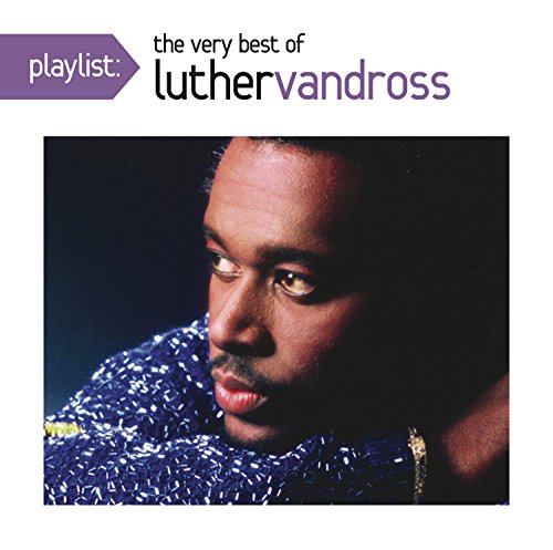 CD cover of Luther Vandross, featuring a portrait of the singer.
