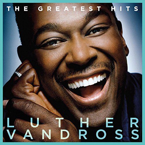 Luther Vandross album cover, close-up portrait of smiling singer.
