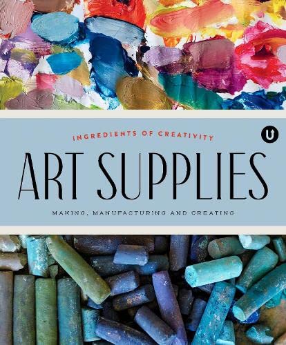 Book cover with colorful paint splatters and art supplies imagery.