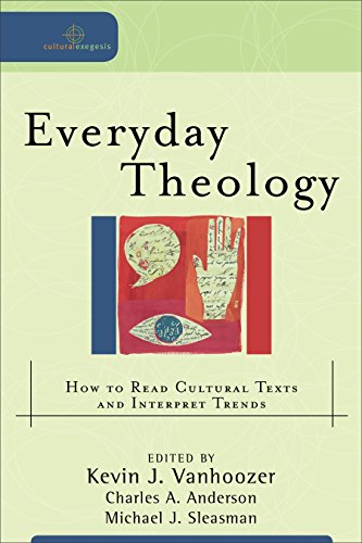 Book cover: "Everyday Theology" with collage art of a hand and eye.