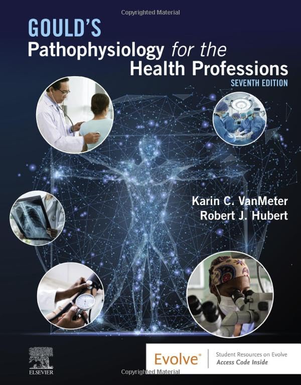 Textbook cover for "Gould's Pathophysiology for the Health Professions," seventh edition.