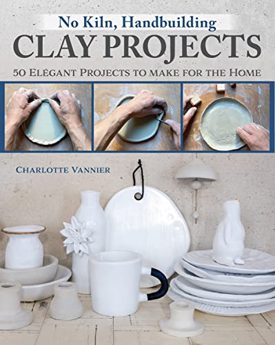 Book cover featuring handmade clay projects and pottery techniques.