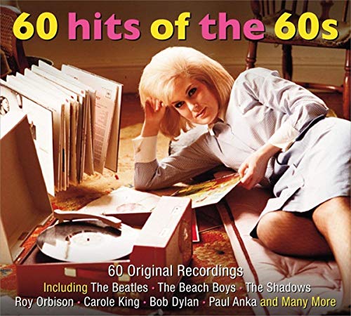 CD cover: woman with records, text "60 Hits of the 60s".