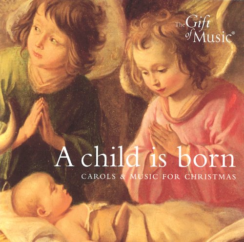 CD cover depicting angels and baby Jesus in a Renaissance style.