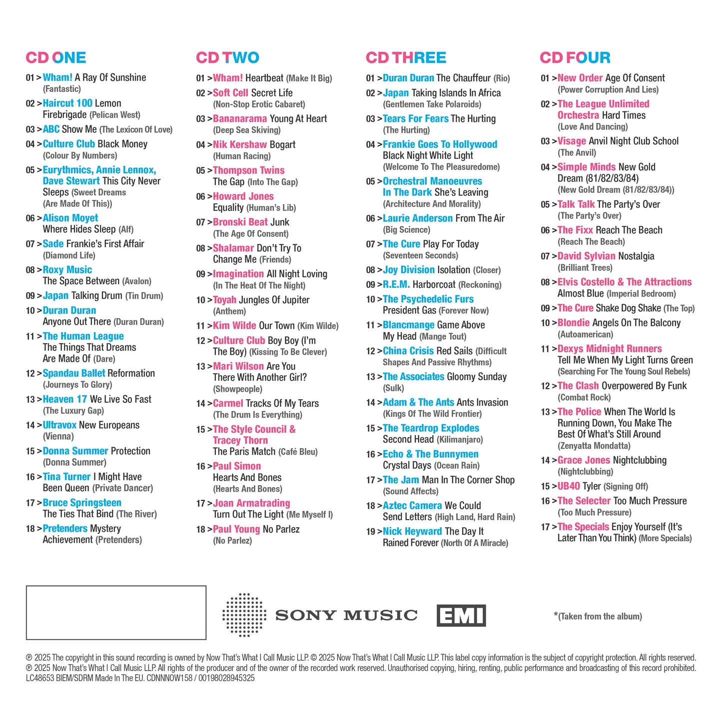 Various Artist - Thats What I Call an Era 80-84 (DLX) [CD]