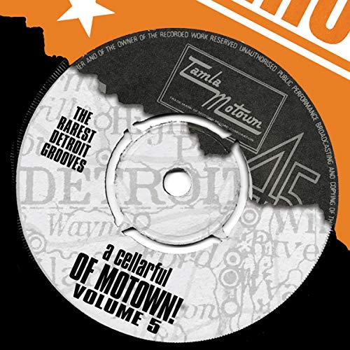 CD cover for “A Cellarful Of Motown!”, featuring a record label design.