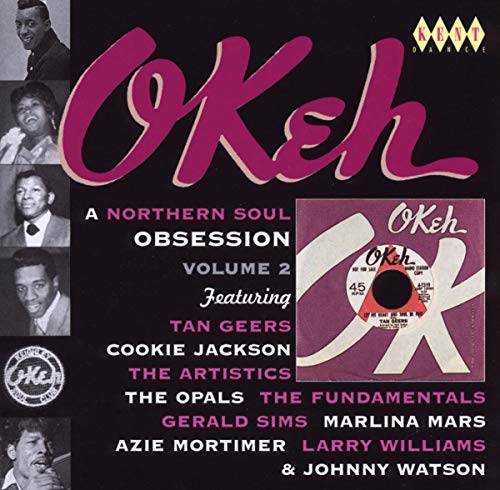 CD cover for “A Northern Soul Obsession Volume 2” with artist photos.