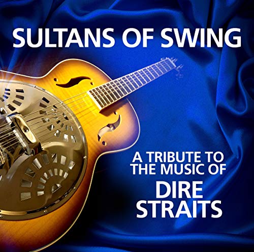 CD cover for "A Tribute To Dire Straits" featuring a resonator guitar.